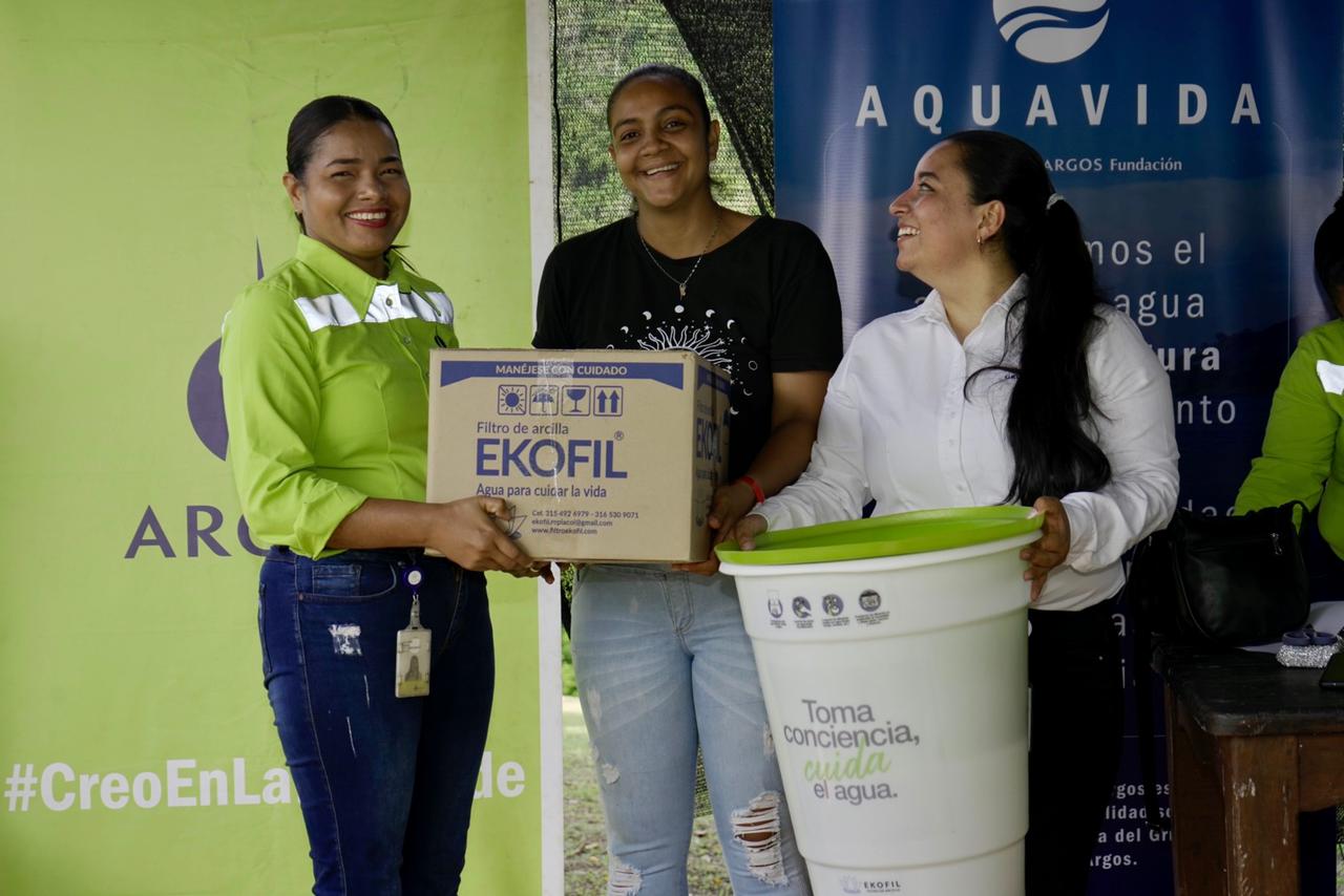 Aquavida es acceso al agua segura en las regiones de Colombia
